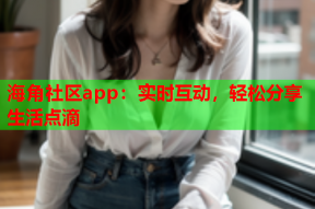 海角社区app：实时互动，轻松分享生活点滴