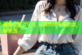 海角社区2023：共筑美好未来的温馨家园