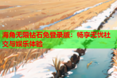 海角无限钻石免登录版：畅享无忧社交与娱乐体验