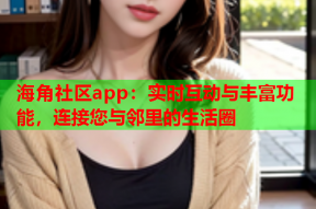 海角社区app：实时互动与丰富功能，连接您与邻里的生活圈